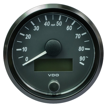 Vdo VDO SingleViu 80mm (3-1/8") Speedometer - 90MPH A2C3832900030